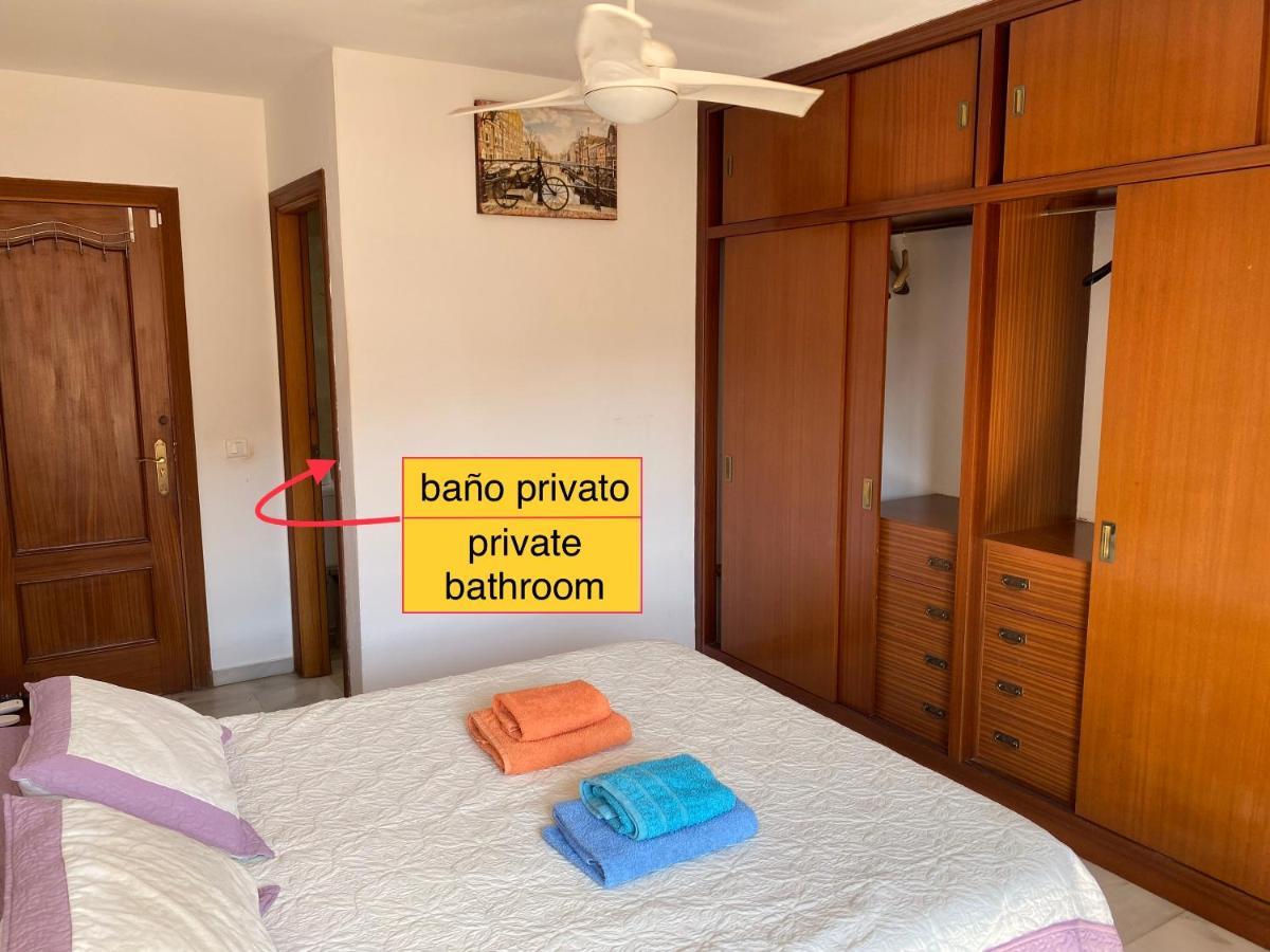 Malaga Centro Habitaciones Privada En Apartamento Compartidos Exteriör bild